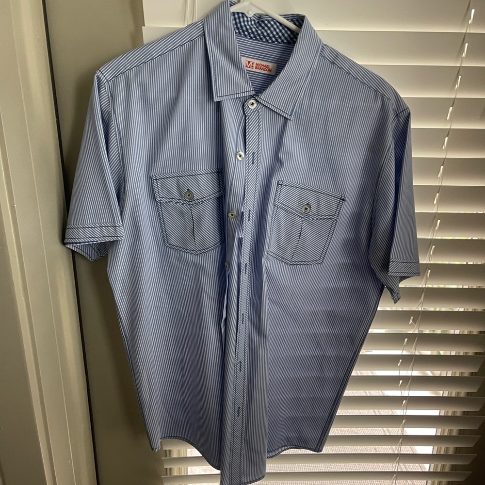 Michael Brandon Button Down